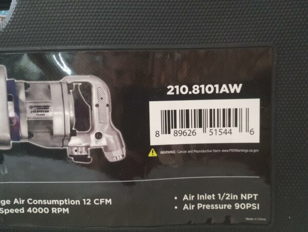 Pistola de impacto Automann 210.8101AW