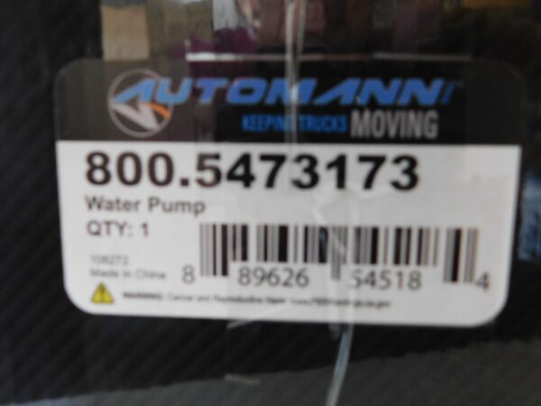 Bomba de agua Cummins Automann 800.5473173 (1)