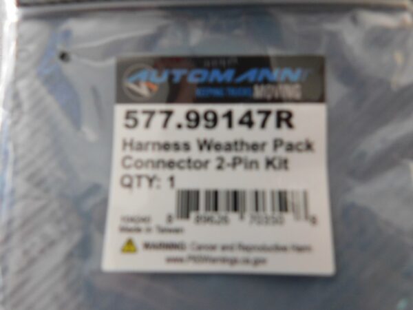 Kit Conector Impermeable 2 Pines con Cableado Automann 577.99147r
