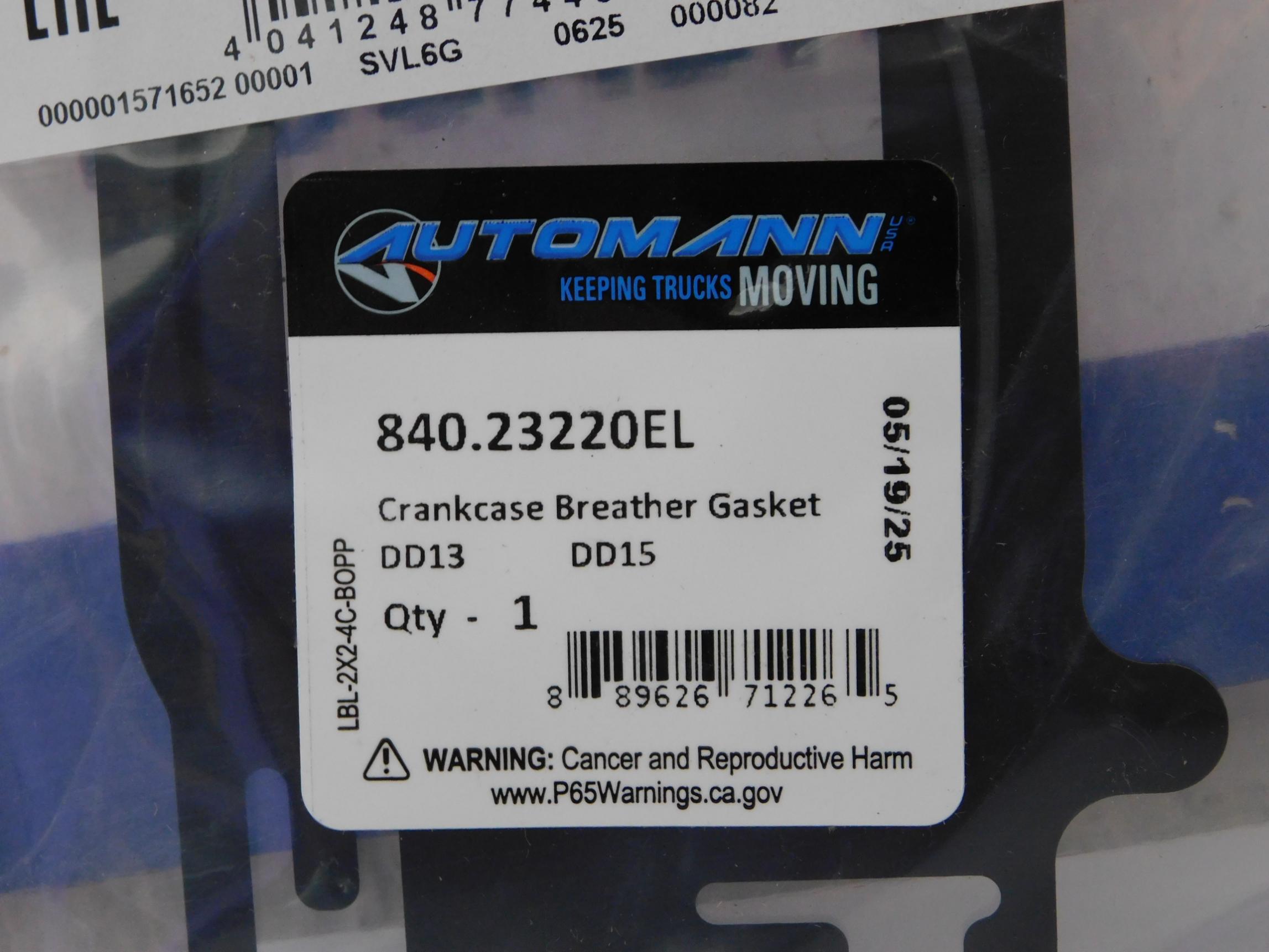 Junta de la tapa de ventilación del cárter Automann 840.23220EL