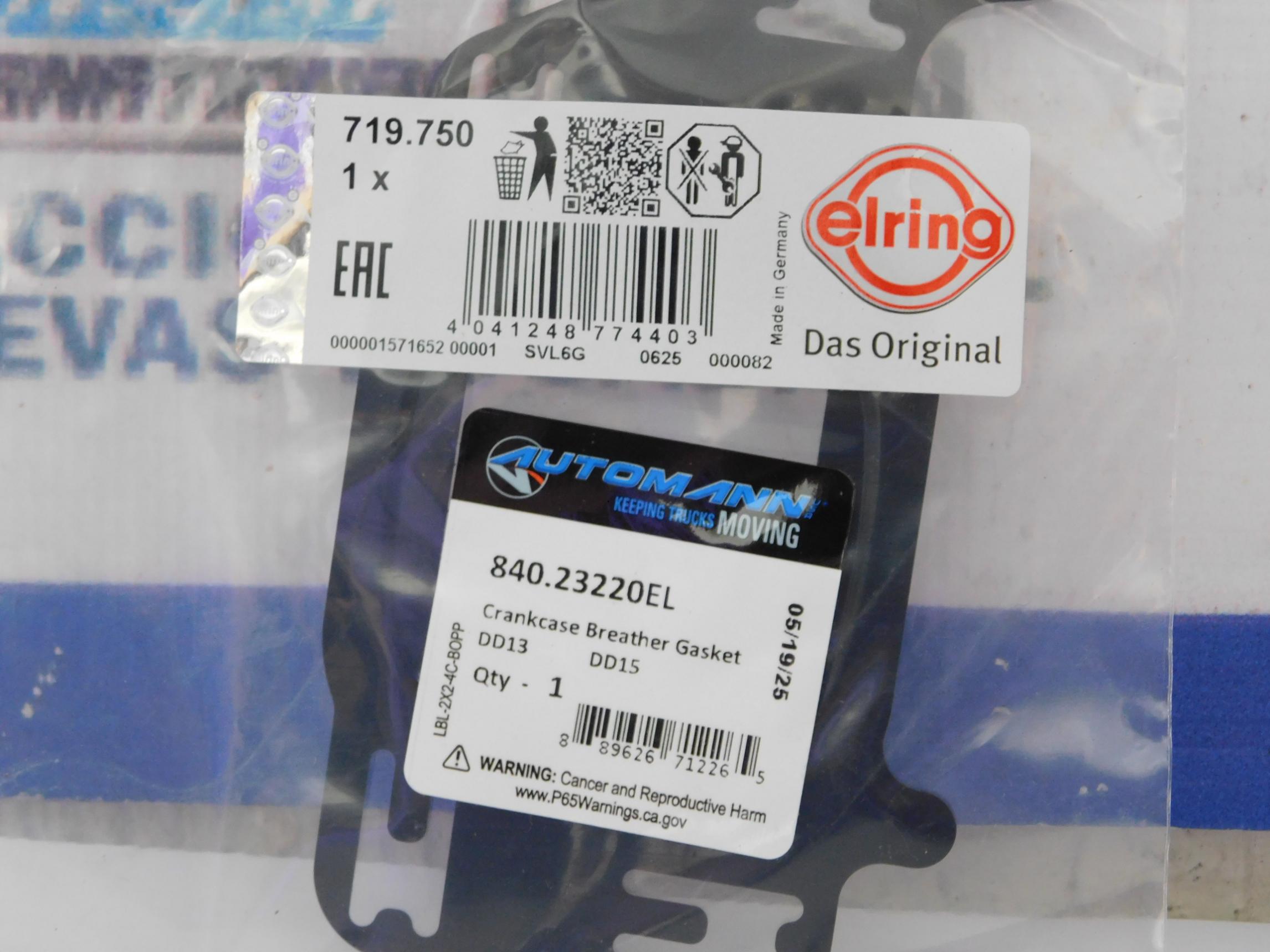 Junta de la tapa de ventilación del cárter Automann 840.23220EL