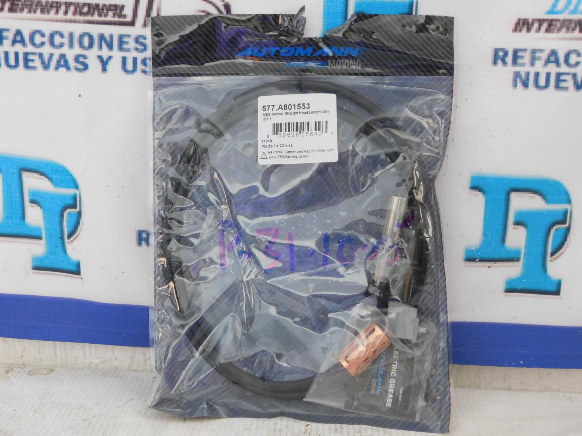 Sensor ABS FL Automann 1553 5012270 5010403 577.A801553 - Image 2