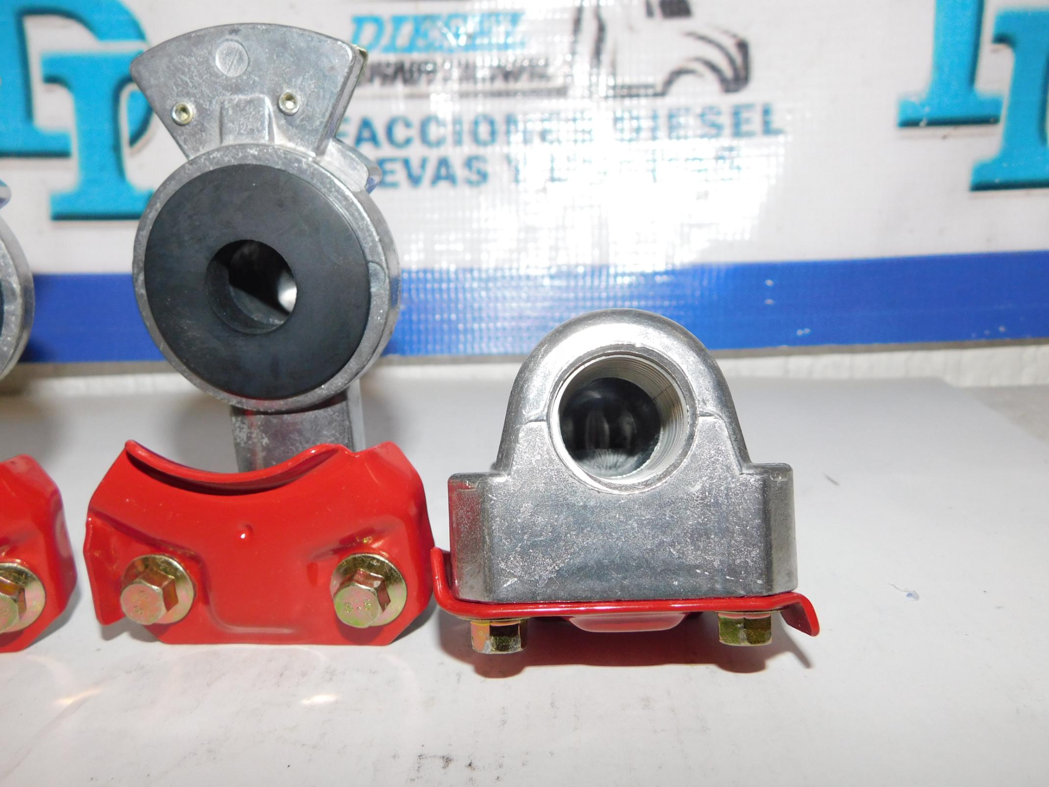 Manita roja emergencia para manguera aire TKL 12008