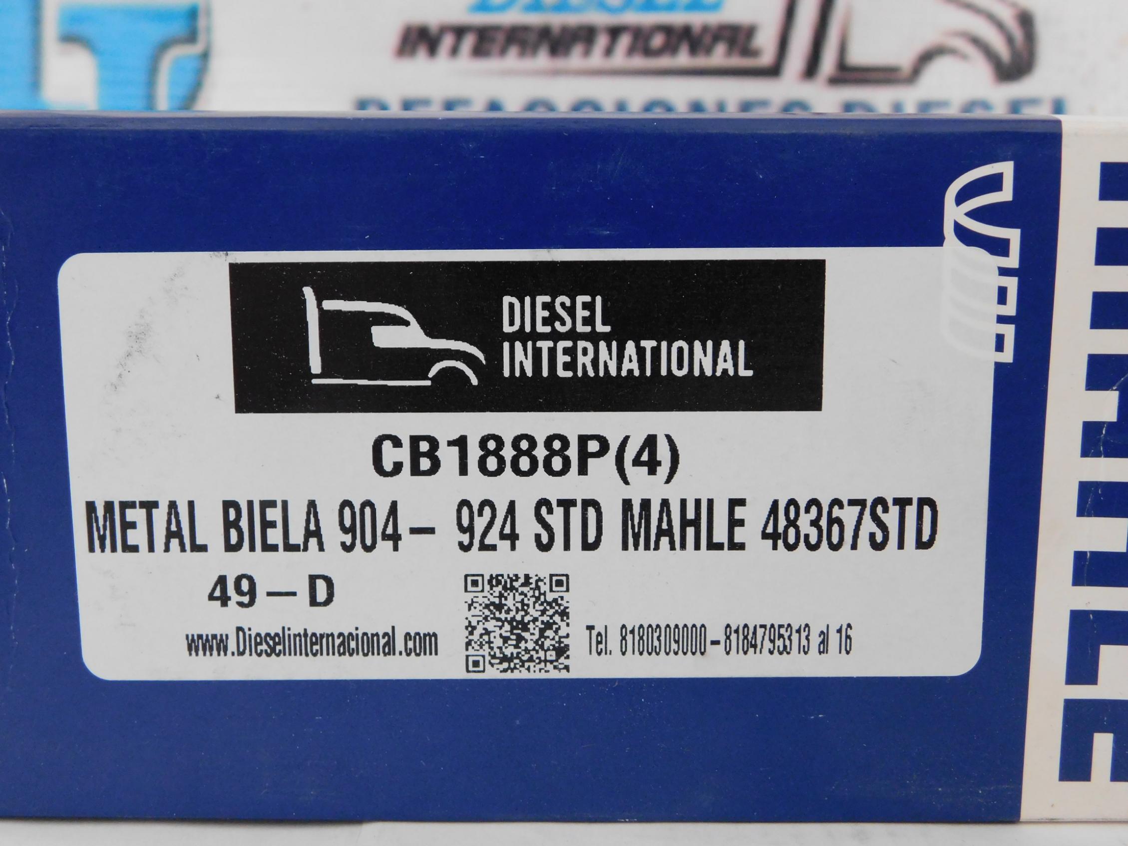 Metal biela 904-924 STD 48367STD Mahle CB-1888P