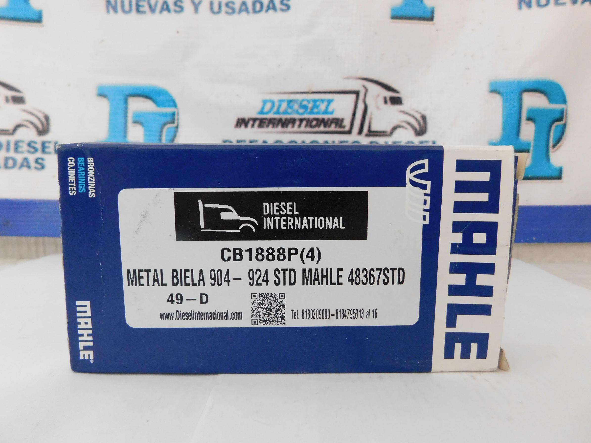 Metal biela 904-924 STD 48367STD Mahle CB-1888P