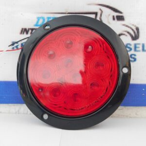 Plafón redondo rojo 10 LEDS TROGRIM PL-243BN-1-RBV