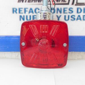 Plafón trasero ovalado 6 1 LED Rojo TROGRIM PL-229HU-04-R