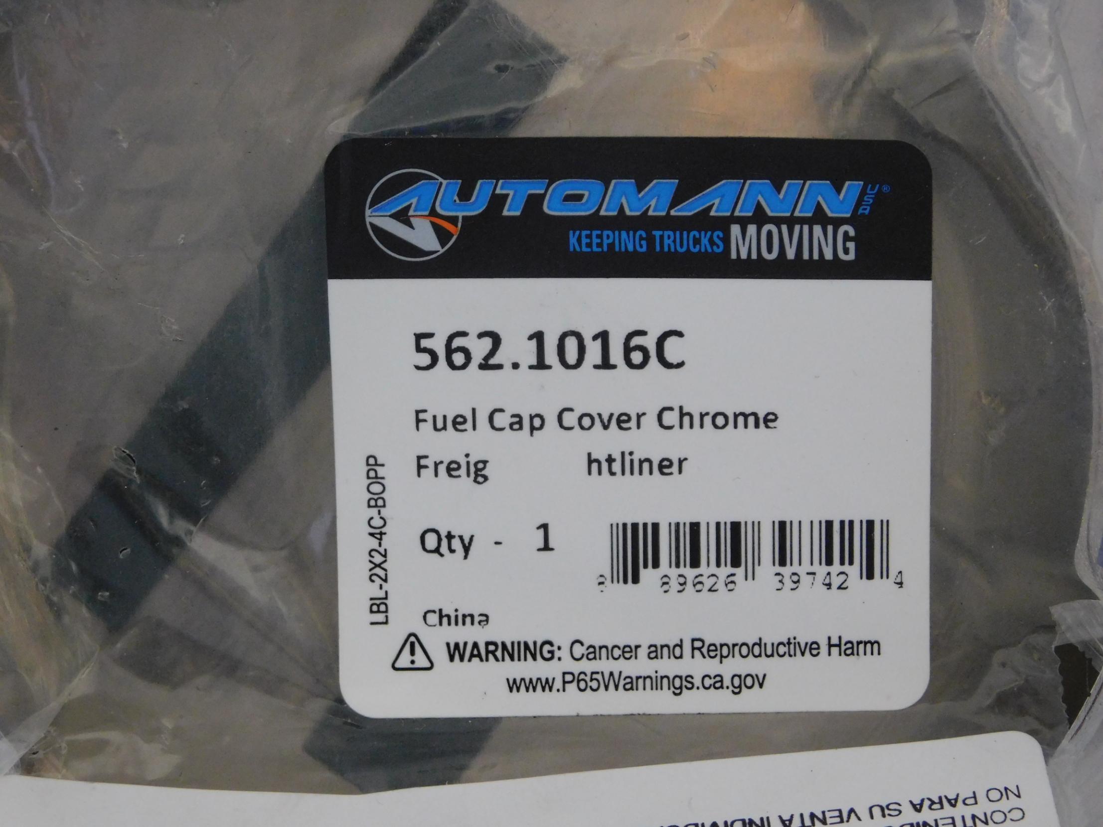 Cubierta cromada tapa de gasolina Automann 562.1016C