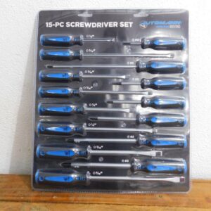 Juego desarmadores 15 piezas Automann 579.3015K