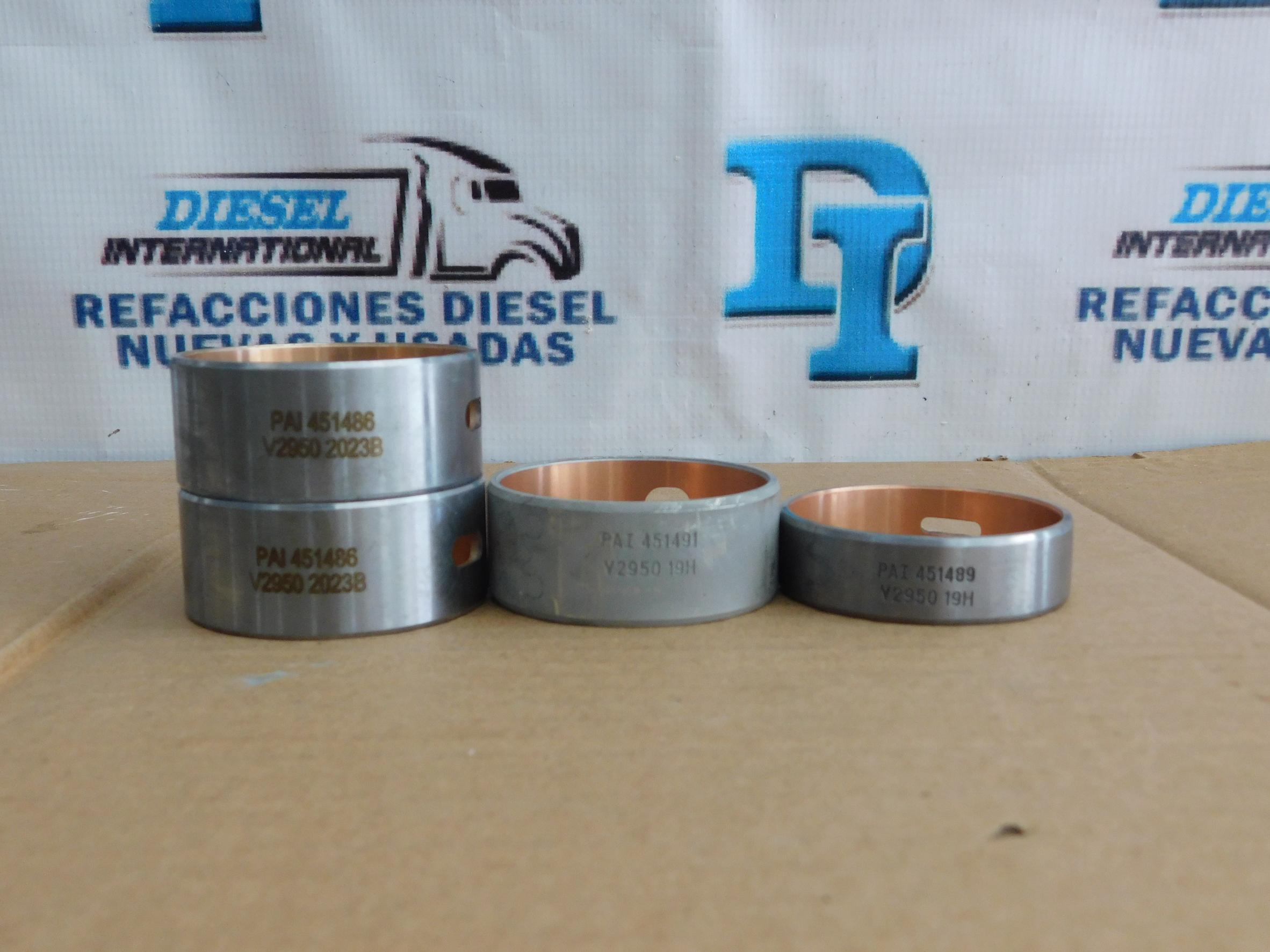 Buje Arbol Levas Navistar I313 PAI 451485 Jgo Bujes 4 Pzas
