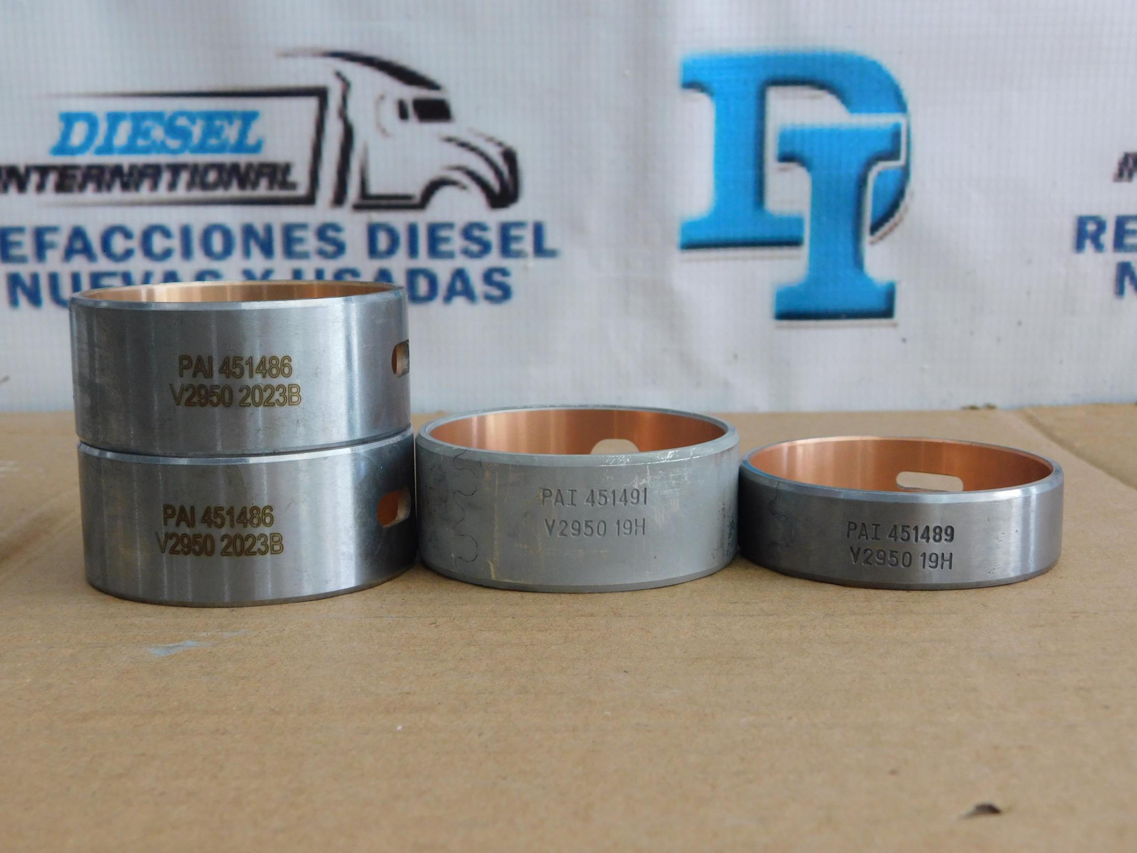 Buje Arbol Levas Navistar I313 PAI 451485 Jgo Bujes 4 Pzas