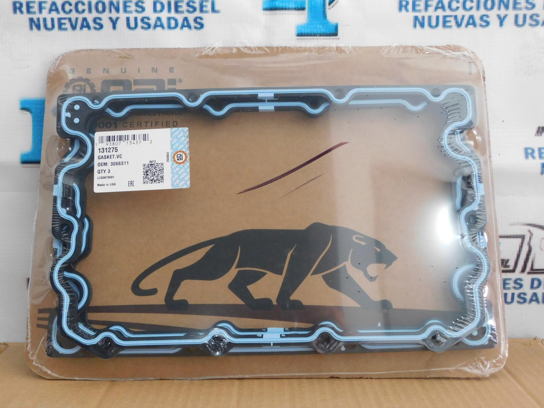 Empaque Punterias Cummins N14 PAI 131275 Celastic 3066311