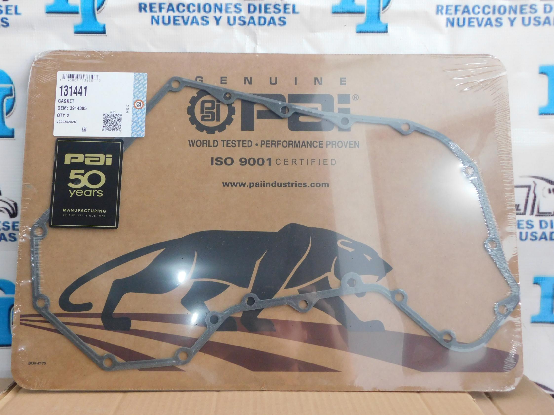 Empaque Tapa Espejo Cummins ISB PAI 131441 3914385