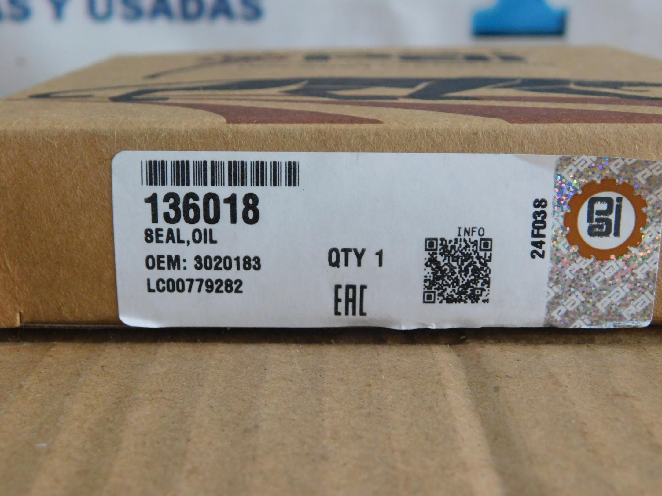 Reten Cigueñal Delantero Cummins 855 PAI 136018