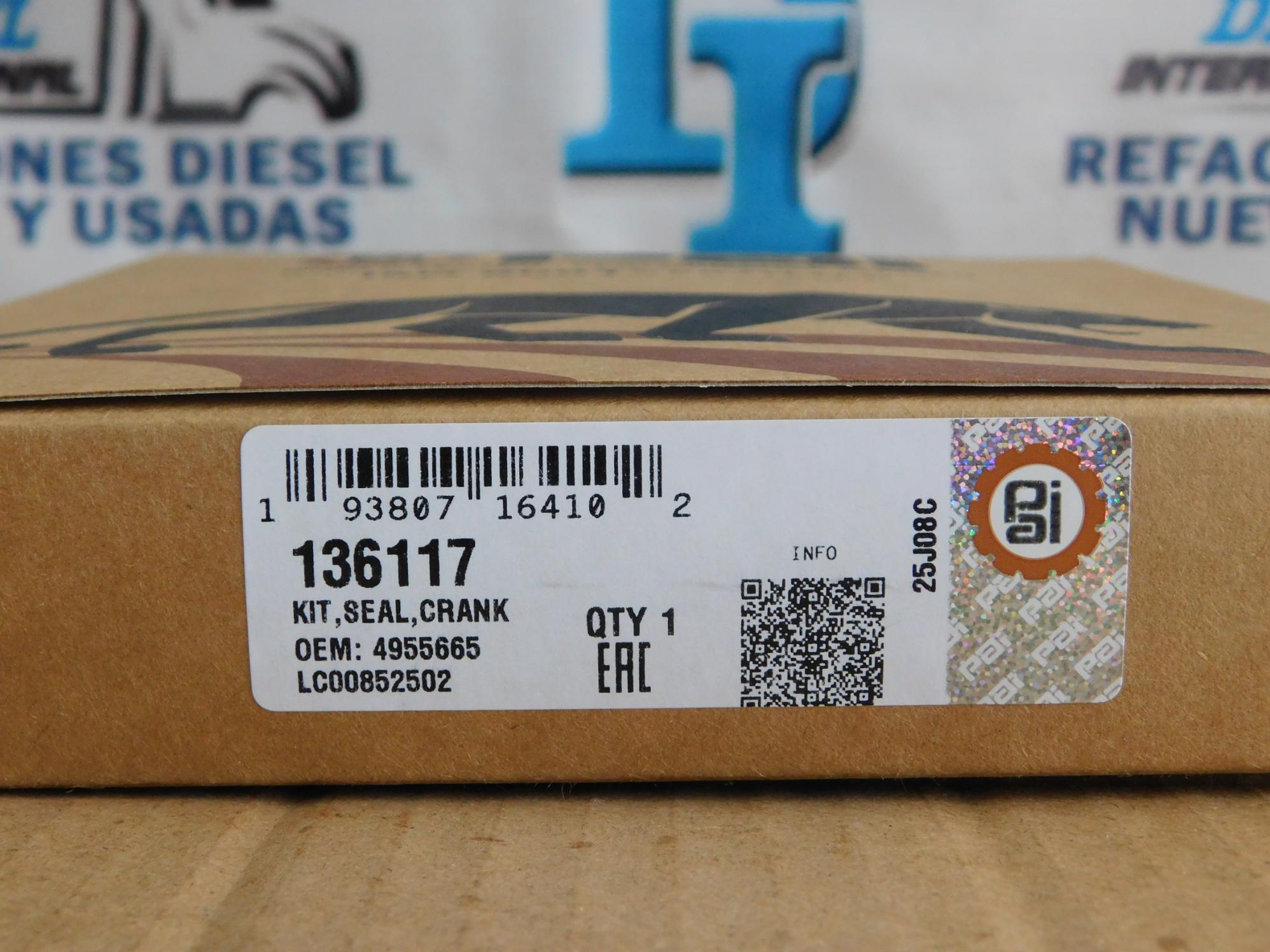 Reten Cigueñal Delantero Cummins M11 Ism PAI 136117